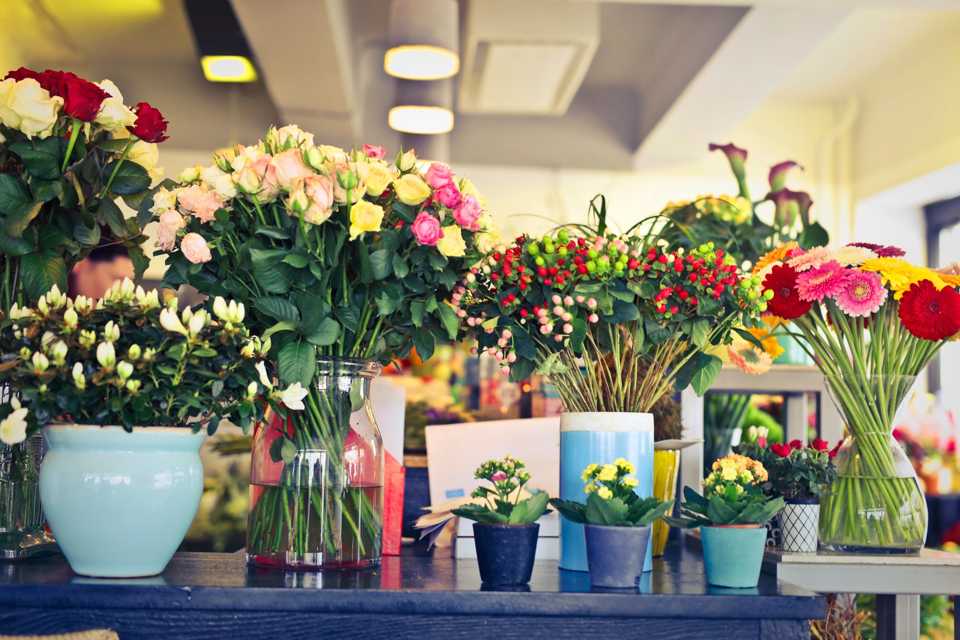 Inside the Fernwood Botanica flower shop